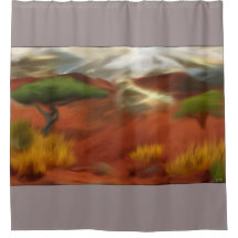 Australische Outback Dawn Abstrakt Art