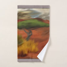 Australische Outback Dawn Abstrakt Art