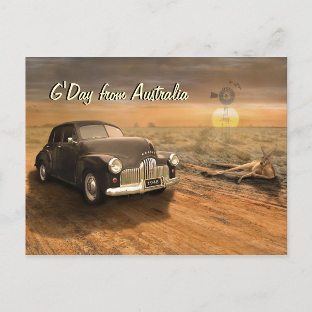 Australische Post Card Postkarte (Vorderseite)