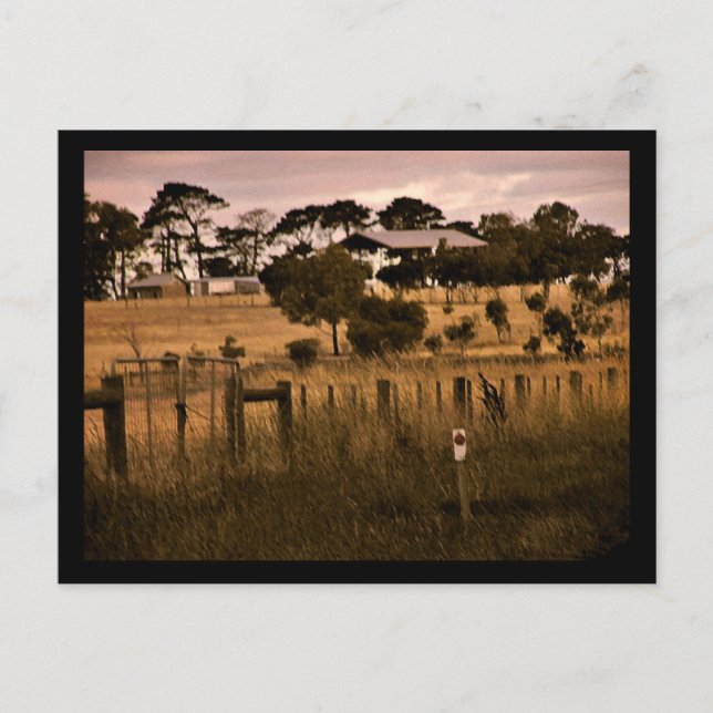 australische Postkarte (Vorderseite)