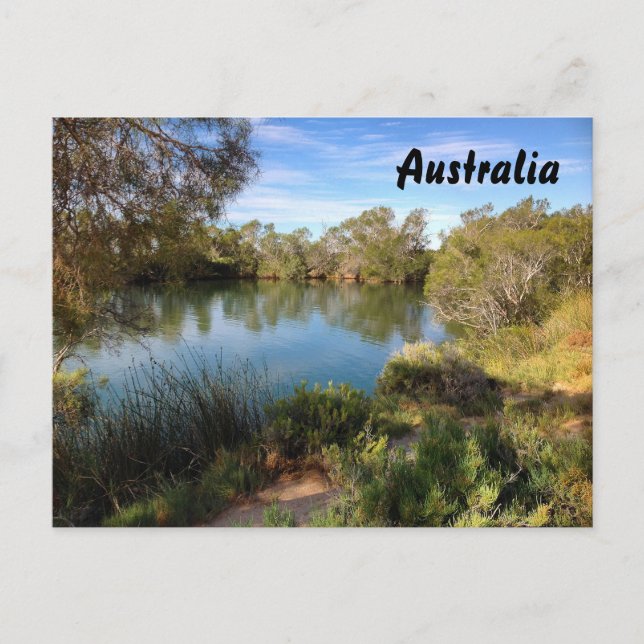 Australische Postkarte (Vorderseite)