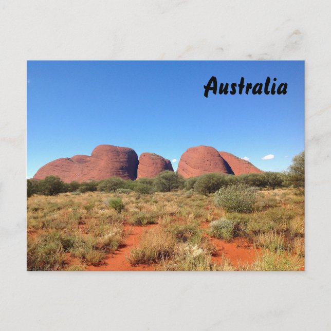 Australische Postkarte (Vorderseite)