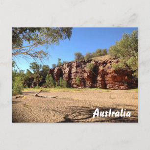 Australische Postkarte - Trephina-Schlucht