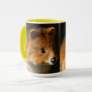 Australische Quokka-Pose, Kaffee-Tasse Tasse
