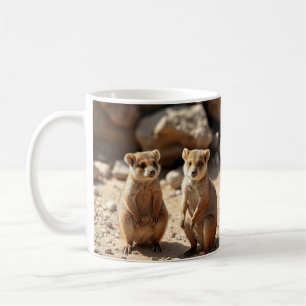 Australische Quokka Twins, Kaffeetasse