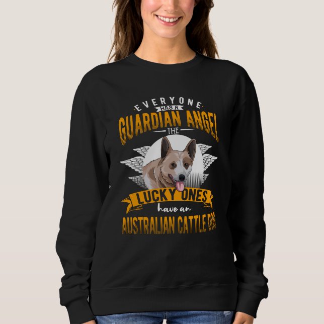 Australische Rinder Dog Heeler Geschenkidee Sweatshirt (Vorderseite)