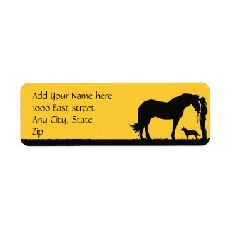 Australische Rinder-Hunde-Sunset-Silhouette