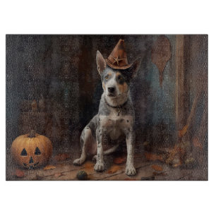 Australische Rinder-Kürbisse Halloween Gruselig Schneidebrett