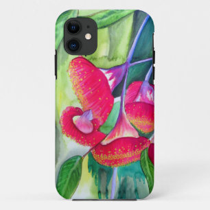 Australische Rot Blütengummi Aquarellkunst Case-Mate iPhone Hülle