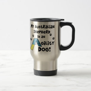 Australische Schäfer-Agility-Hundereise-Tasse Reisebecher