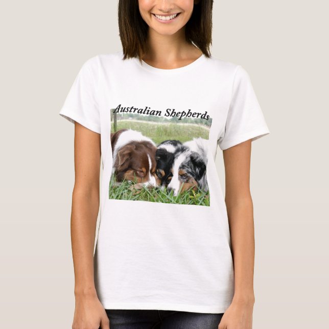 Australische Schäfer T-Shirt (Vorderseite)