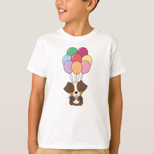 Australische Schäferfliegen mit farbenfrohen Ballo T-Shirt