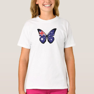 Australische Schmetterlingsflagge T-Shirt