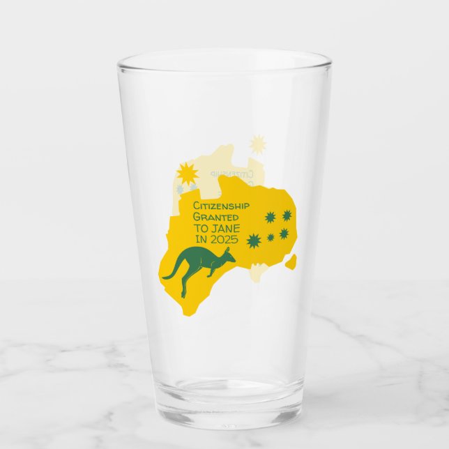 Australische Staatsbürgerschaft | Aussie Citizensh Glas (Vorderseite)