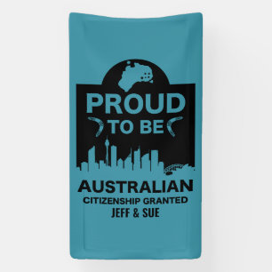 Australische Staatsbürgerschaft Banner