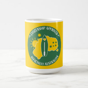 Australische Staatsbürgerschaft - Gratulation Kaffeetasse