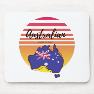 Australische Staatsbürgerschaft Mousepad