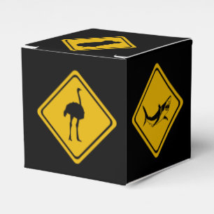 Australische Straßenschilder - Geschenkschachtel