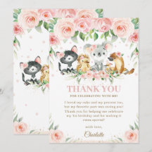 Australische Tiere Blush Pink Bloral Birthday Baby