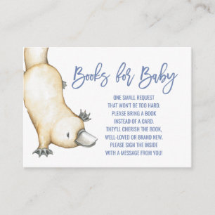 Australische Tiere   Platypus-Bücher für Baby Begleitkarte