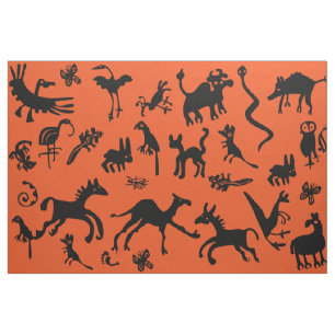 Australische Tiere Stoff