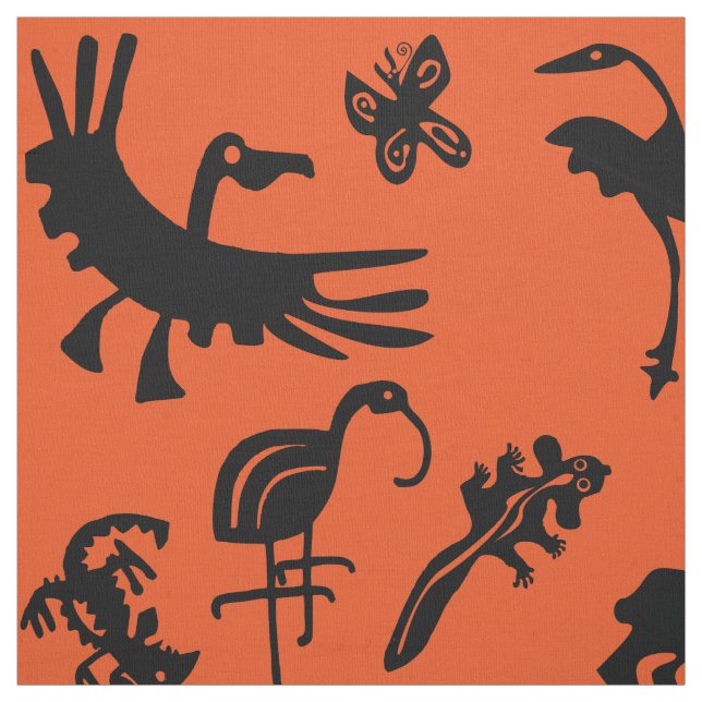 Australische Tiere Stoff (Muster)