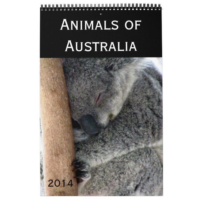 australische Tierphotographie 2014 Kalender (Titelbild)