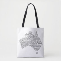australische Umgangskarte