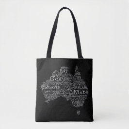 australische Umgangskarte Tasche