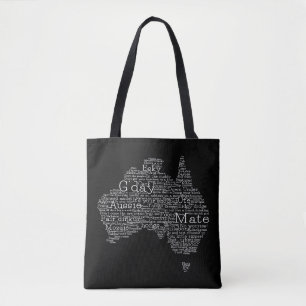 australische Umgangskarte Tasche