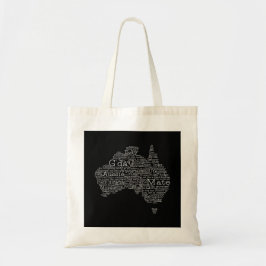 australische Umgangskarte Tragetasche