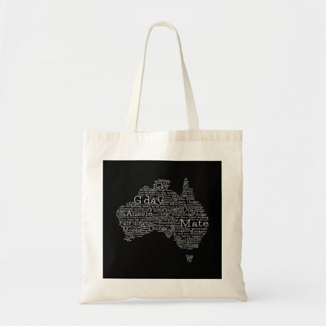 australische Umgangskarte Tragetasche (Vorne)