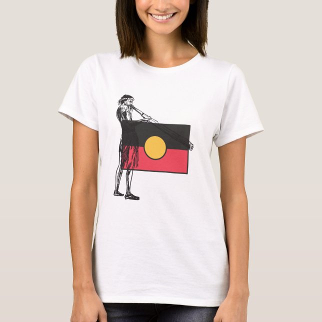 australische Ursprungsflagge T-Shirt (Vorderseite)
