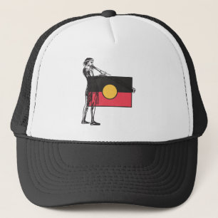 australische Ursprungsflagge Truckerkappe