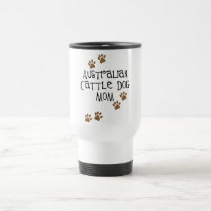 Australische Vieh-HundeMama-T - Shirts u. Reisebecher