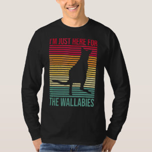 Australische Wallaby für einen wahnsinnigen Kangar T-Shirt