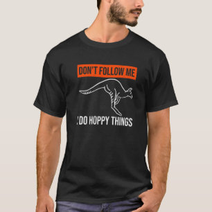 Australische Wallaby für einen wahnsinnigen Kangar T-Shirt
