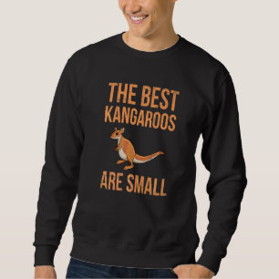 Australische Wallaby Zitat für ein wahres Kangaroo Sweatshirt