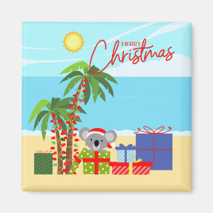 Australische Weihnachten Magnet