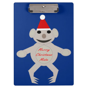 Australische Weihnachts-Koala-Bären-Zwischenablage Klemmbrett
