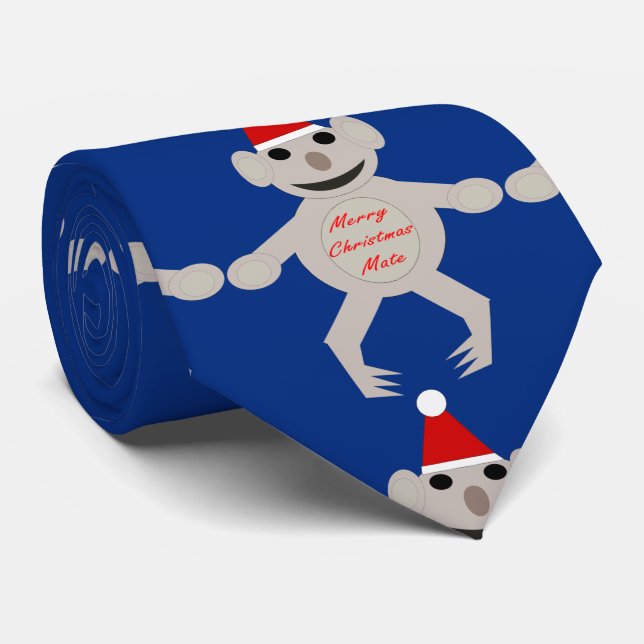 Australische Weihnachts-Koala-Krawatte Krawatte (Gerollt)