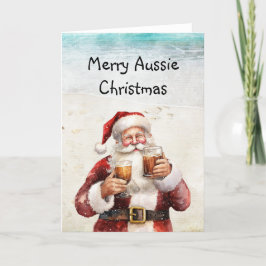 Australische Weihnachtskarte Feiertagskarte