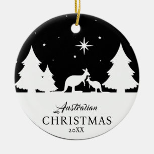 Australische Weihnachtszeit Kangaroo Ornament