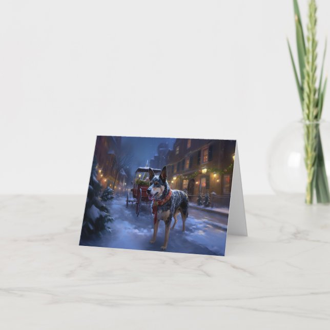 Australische Weihnachtszeit Karte (Vorderseite)