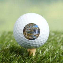 Australische Wildtiere & Wasserfall Emus Golfball