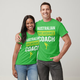 Australischer Breakdancing-Kostüm-Coach Break Danc T-Shirt