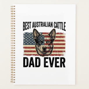 Australischer Cattle Dog Vater Patriotic Vintage-S Planer