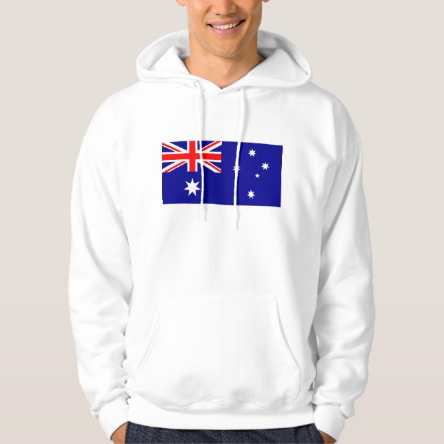 Australischer Flaggen-Entwurf Hoodie (Vorderseite)