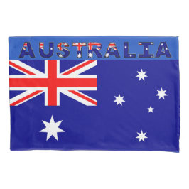 Australischer Flaggen-Single-Kissenbezug, Kissenbezug