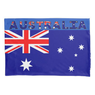 Australischer Flaggen-Single-Kissenbezug, Kissenbezug